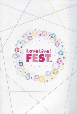 LoveLive! Series 9th Anniversary Lovelive Fes Pamphlet