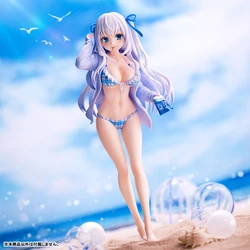 Kasu Komeshiro Illustration blue Complete Figure