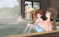 Relaxaing with students