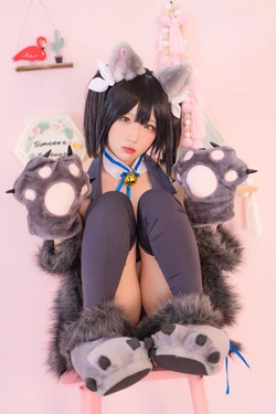 [Mime弥美] Fate プリズマ 衛宮 美遊 黒・猫ver.