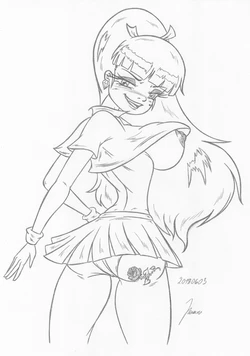 Pacifica, Wendy_Gravity Falls Sketches work_1