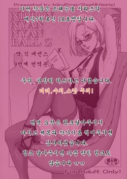 (C91) [Niku Ringo (Kakugari Kyoudai)] NIPPON NYAN NYAN BALL Z | 일본의 꽁냥꽁냥 볼 z (Dragon Ball Z) [Korean] [에센스]