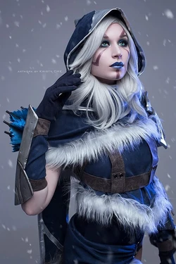 Drow Ranger (Dota 2) by Kristy CHE