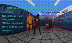 [Futana] The cheerleader and the football captain