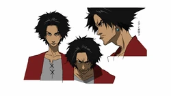 Samurai Champloo - BD Illustration Gallery [Settings+Cutscenes]