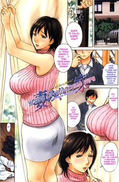 [Miyabi Tsuzuru] Tsumamigui no Ie | Comendo uma esposa safada (Haha no Naku Ie) [Portuguese-BR] [Decensored]