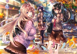 [Azarashi Soft] Amakano 2 Perfect Edition (Uncensored) [AI uncensoring] (part1)