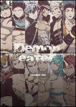 [Mazjojo] Demon x eater. Calendar 2018. Full Art