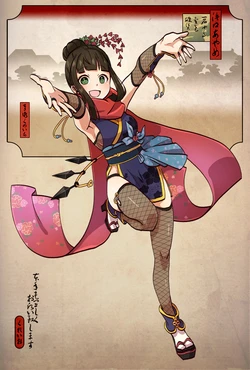 Idolmaster Character Fan Art Gallery - Ayame Hamaguchi