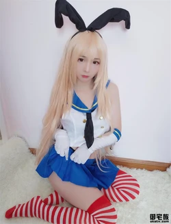[古川 kagura] cosplay Shimakaze [Collection]