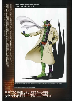 Kamen Rider Double Character Making Report File 1-2-3