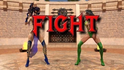 Mortal Kombat - Kitana vs. Orchid