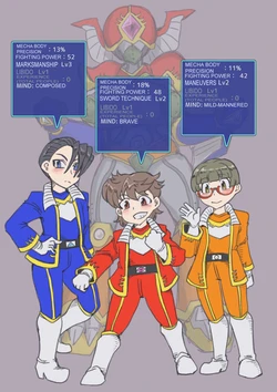 [Koganemushi] Josei-gata Robo ni Notte Tatakau Shounen Pilot-tachi | Pilot Boys ---> Devilish Villainess Nymphomaniac [English] [Avanzare]