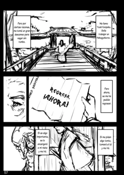 (C77) [Shimoyakedou (Ouma Tokiichi)] Kochou no Mai -Youyouki- (Touhou Project) [Spanish] {Nekomi Fansub} [Incomplete]