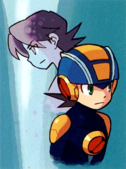 Rockman.EXE no Himitsu - Official Settei Illustration Guide