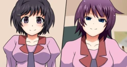 [Nush] 羽川翼&戦場ヶ原ひたぎ (Bakemonogatari)