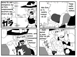 [Yamato Damashi] Touhou 4-koma ~Tabun Koumu Ihen~ | It Might Be The Scarlet Mist Incident (Touhou Project) [Spanish]