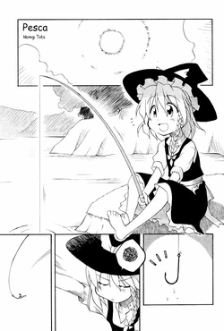 [Kahlua Milk, Kurogane Dou, Saku Saku Tei (Toto Nemigi, Narumi Yuki, Hikawa Shou)] Fishing | Pesca (Touhou Project) [Spanish] {Nekomi Fansub}