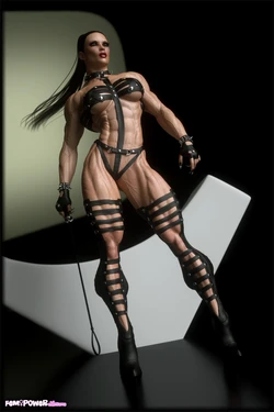 Muscle girls 3D models_part 1 by Tigersan