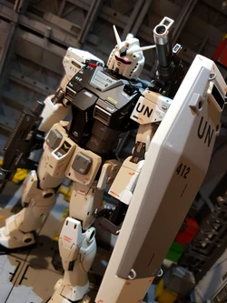 Gundam The Origin - MG 1/100 Custom Paint - BRX-23UN - Mobile Suit Gundam - 'What if' A.D. 2124 (UC0079)