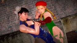 [IconOfSin] Chun-Li & Cammy's Intense Spar