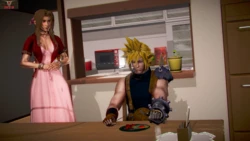 [IconOfSin] Aerith&Cloud's Intimate Morning