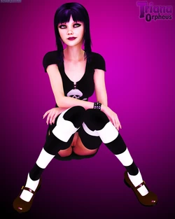 Goth Girls 3D Unsorted Collection (Part 1)