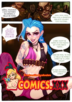 [BlushyPixy] Jinx Comic (League of Legends) [Spanish]