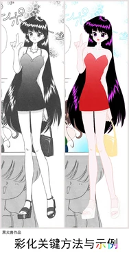 [Black Dog (Kuroinu juu)] How to colorize and examples