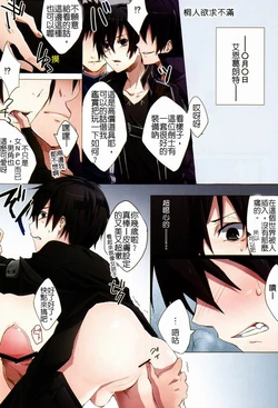 (CCOsaka92) [Pome no Ki (Toujin)] Tarinai | 欲求不滿 (Kirito Total Uke Full-color and Crisp Anthology! Kouryaku) [Chinese]