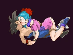 Bulma and goku