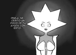 [FLBL] White pearl is actually pink pearl proof leaked! | ¡La perla blanca es en realidad a prueba de perlas rosadas! (Steven Universe) [Spanish] [m2mwk2]