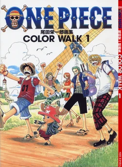 ONE PIECE Oda Eiichiro Artbook COLOR WALK 1