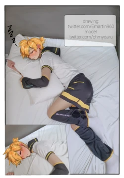 [Emartin960, ohmydaru] Sleeping Kagamine Len (VOCALOID)