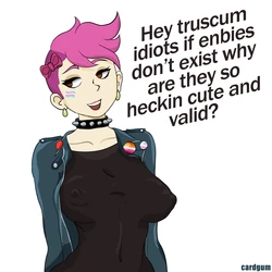 [cardgum] Enbie Girl