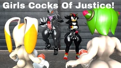 [BlueApple] Girl Cocks Of Justice! (Sonic the Hedgehog)
