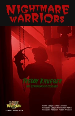 CUSTOM Lost Worlds Gamebook Freddy Krueger