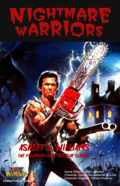 CUSTOM Lost Worlds Gamebook Ash Williams