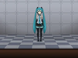 Miku corrputed into black bitch