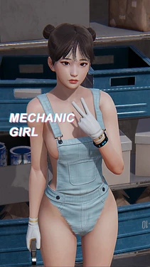 [Plastic] [3D] Mechanic Girl