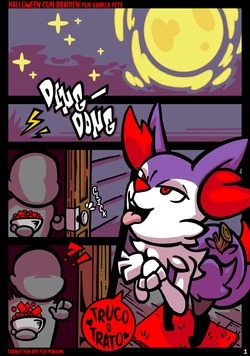 [Vanilla Pete] Halloween Con Braixen [Spanish] [Red Fox Makkan]