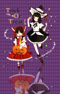 [Sayonara Sekai. (Shiwasugure)] Trick or Treat (Touhou Project) [Spanish] [Digital] {Paty Scans}