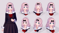 [Katoku-tai Kyappu] [Koikatsu] Kaguya-sama Wa Tsuge-ra Setai No Fujiwara Sen Hana O Sakusei (Demo Jitsuwa…)