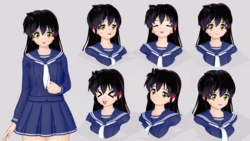[Katoku-tai Kyappu] [Koikatsu] Paradaisugakuen No Miyazaki Chihiro O Sakusei