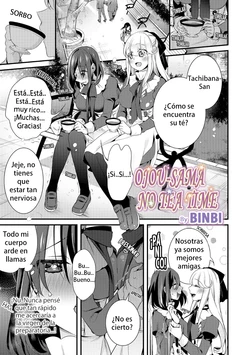 [Binbi] Ojou-sama no Tea Time (WEB Ban Mesuiki!! Nyotaika Yuugi) [Spanish] [Hentai TSF]