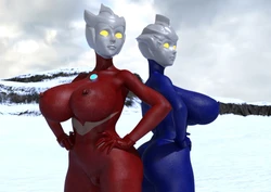 [usb9] Ultra woman Aira & ultra woman Rein