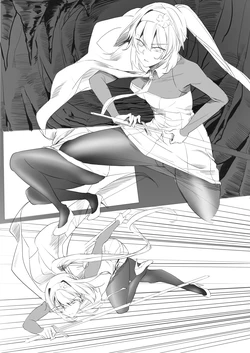 [xuanyuanlie] Female Knight defeated