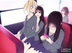 [Lewdua] The bus story - Nessie & Alison