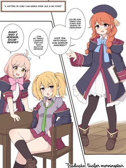 [Fizz] Yuni Senpai to Tanteki ni Ieba Ecchi Suru Ohanashi (Princess Connect! Re:Dive) [Portuguese-BR] [Lúcifer morningstar]