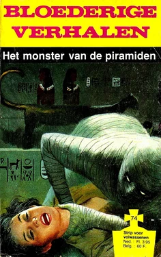 Bloederige verhalen 74 - Het monster van de piramiden (Dutch)
